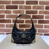 Copy GG Marmont Half-moon-shaped 770983 Perfect Knockoff Bag