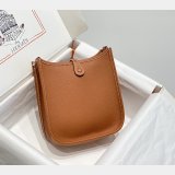 Replica Hermes Evelyne III TPM Mini Camel Bags