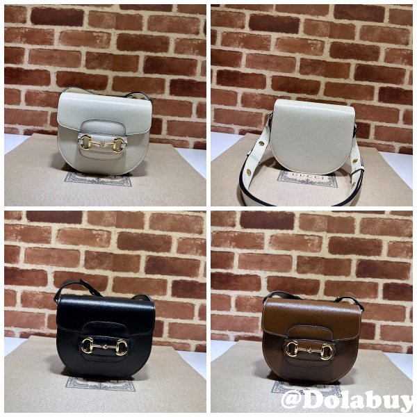 Gucci Knockoff Horsebit 1955 Crossbody Rounded 760191 AAA+ Bag