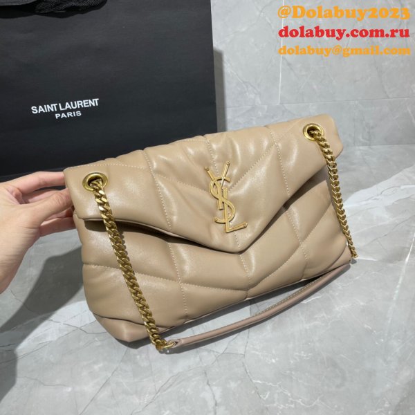 Luxury 7 Star YSL LOULOU PUFFER HANDBAG 29CM