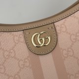 Ophidia Gucci Knockoff Half Moon 781402 GG Small Shoulder Bag