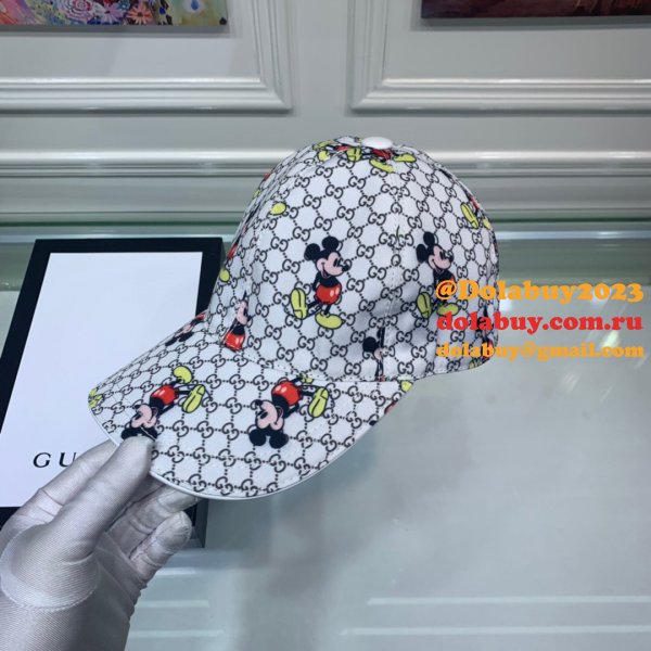 Top Quality Gucci Mickey mouse Hats