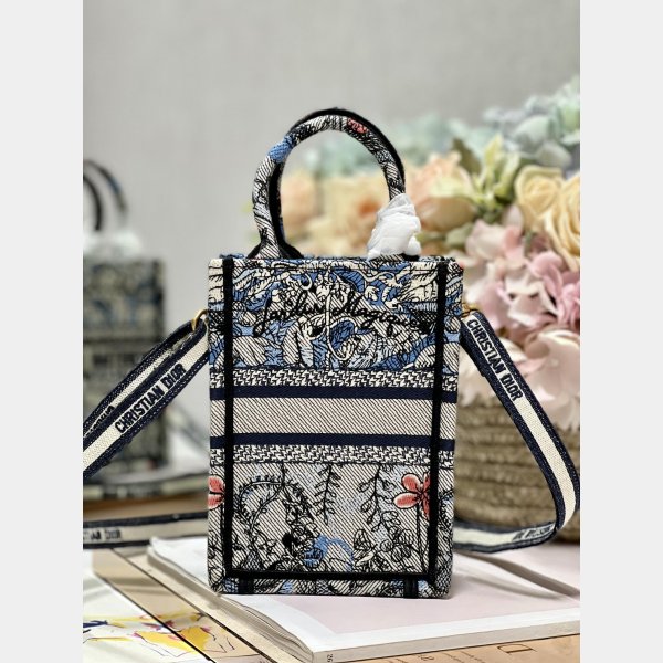 Book Tote High Quality Replica Dior Mizza Paris 9026 Bag