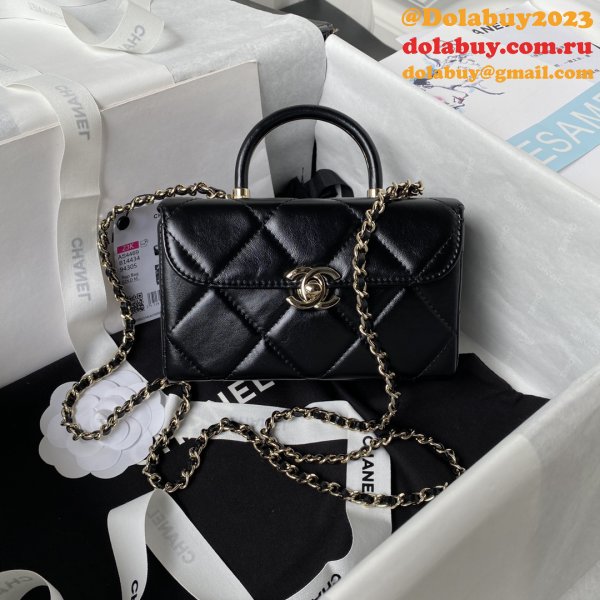 Top Quality Replicas Shiny Box Tote 1:1 Mirror AS4469 Bag