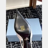 Prada 1:1 Mirror Mesh Fabric Slingback Pumps