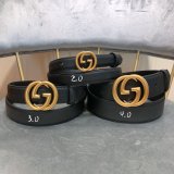 Gucci Belt With Double G Buckle 20mm,30mm,40mm Black Luxury