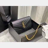 Top Sales Replica Saint Laurent 377828 Matelasse Chain Wallet Cassandre