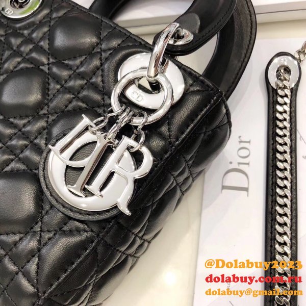 AAA+ Christian Lady Dior Handbags Online Purchase MINI 17CM