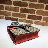 Gucci Replica Dionysus GG Supreme mini 421970 Red Fake bag