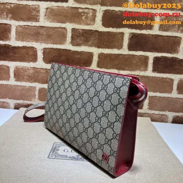 Pouch 1:1 Gucci Clutches Knockoff GG Detai 768255 Best Bag