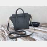 Celine Replica Luggage nano shopper handbag Shoulder Gray bag