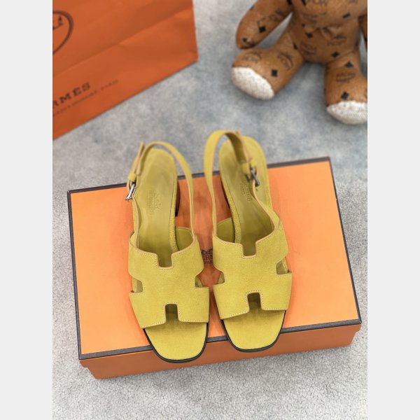 Eternite Slingback Sandals Luxury Hermes Replicas Shoes