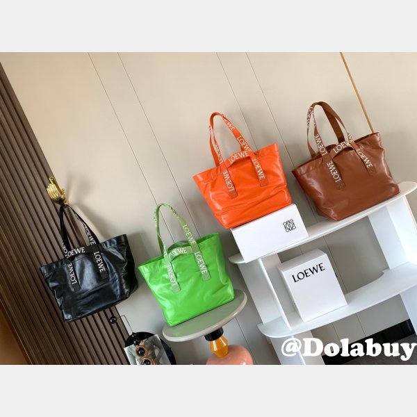 Best 1:1 Quality 9014 Loewe Fold Shopper Shopping Replica Bags