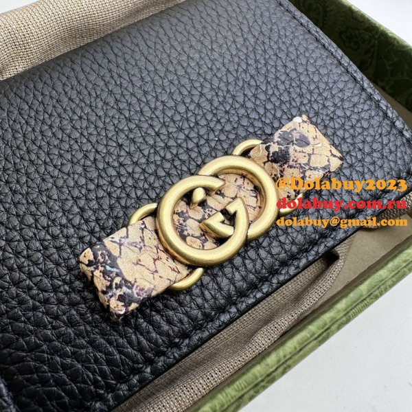 Wallet Interlocking G Gucci Top Replicas 746059 Python Bag