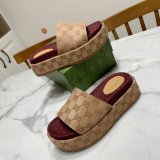 Canvas Slippers Replica Gucci Best High Quality Shoes