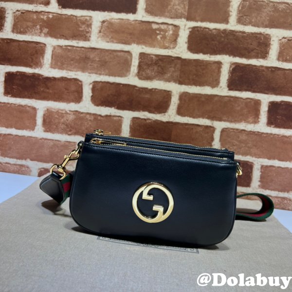 Gucci 724599 Blondie 1:1 Mirror Black 7 Star Bag