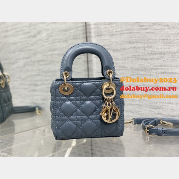 Replica Fashion Dior Micro Lady 1:1 Mirror 12CM Bag