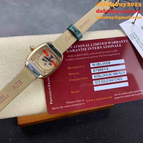 Cartier Small Baignoire watch