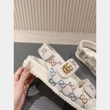 Top Quality gucci WOMEN'S SANDAL WITH DOUBLE G