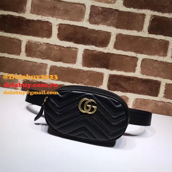 Best 476434 Gucci GG Marmont matelassé leather belt bag