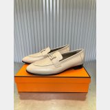 7 Star full leather loafer hermes shoes