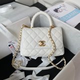 Replica Handle Matelasse 2Way AS2215 Shoulder Bag CAVIAR 19CM