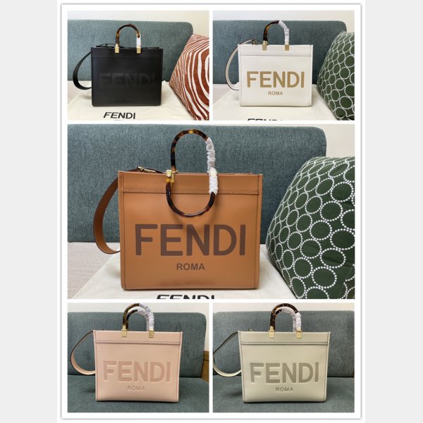 Best Knockoff FENDI TOTE Sunshine SMALL HANDBAG