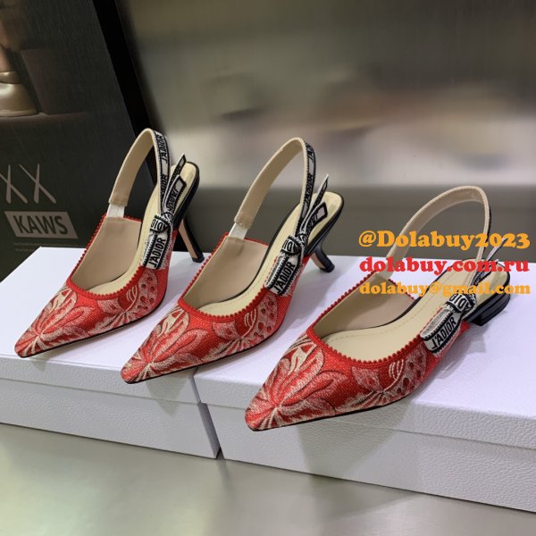 Replica Christian Dior J'ADIOR 2023 Macrame Shoes