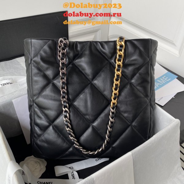 High Quality Replica AS3519 19 Shopping Lambskin Bag