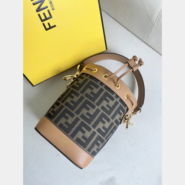 Top Quality Wholesale Fendi Mon Tresor FF small BUCKET BAG