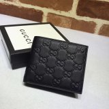 Top Quality Gucci Replica Black Gucci Signature 365466 Wallet