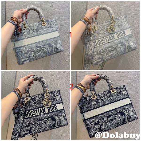 UK 1:1 Mirror High Quality Replica Lady Dior 32cm Bag