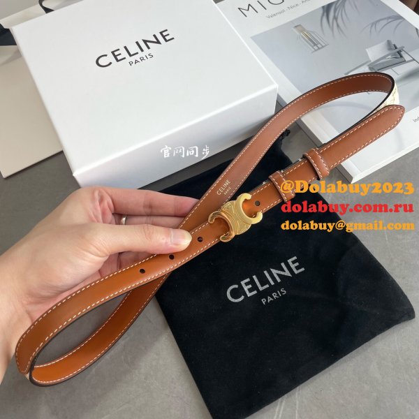 Top Quality Celine 18MM replica belts from china