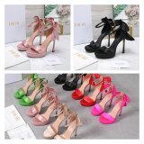 Duplicate Mlle Dior Heeled Sandal Top Quality