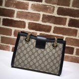 UK Gucci Replica GG Supreme Padlock Small Shoulder 498156 Bag