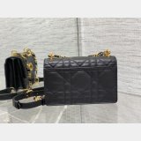 Top Quality 9277 Christian Dior 1:1 Mirror Knockoff Caro Black Bag