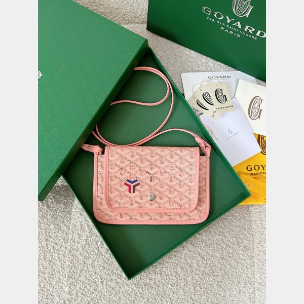 Goyard Wholesale Plumet Pocket Wallet Knockoff Pink Bag