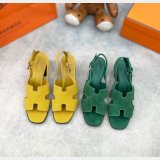 Eternite Slingback Sandals Luxury Hermes Replicas Shoes