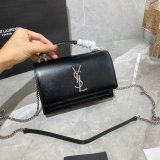 Buy Replica YSL Sunset 19cm Bags Online Black