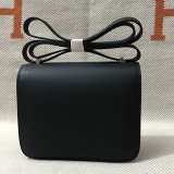 Hermes Constance Bag 18cm Epsom Leather Black