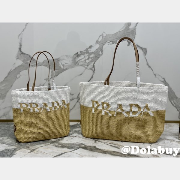 Wholesale prada 1:1 Mirror weave big tote