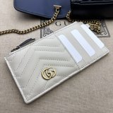 GG Marmont Gucci Replica Card Case Chain Wallet 751526 Bag