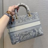 UK 1:1 Mirror High Quality Replica Lady Dior 32cm Bag