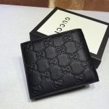 Top Quality Gucci Replica Black Gucci Signature 365466 Wallet