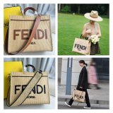 Top Quality Fendi Summer Raffia Shopping Bag Wholesale