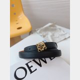 Luxury Inspired Loewe Anagram 2.0cm Width Replicas Belt