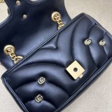 GG Marmont Matelassé 446744 Wholesale Gucci Replicas Bag