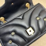 Matelassé Copy 443497 Gucci GG Marmont Small Replicas Bag