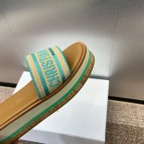 Designer Dior Dway Platform Slide