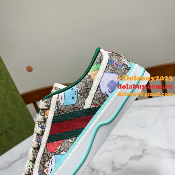 Buy Inspired Replica Gucci Canvas Designer Shoes